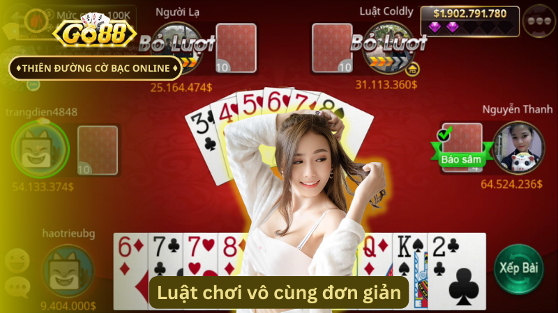 Luật chơi vô cùng đơn giản