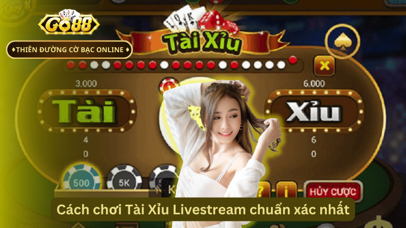 Cách chơi Tài Xỉu Livestream chuẩn xác nhất